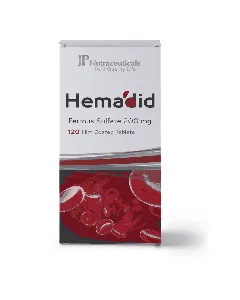 Jp Hemadid Ferrous Sulfate 200 Mg Tablet 120 P