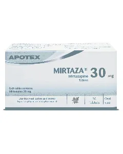 Mirtaza 30 Mg Tablet 30P