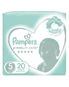 Pampers Baby Diapers Premium Care (5) 11-25 C 20*4 C