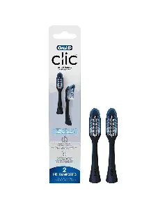 Oral B Tooth Brush Clic Manual Brush Head 2 P