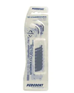 Purodent Tooth Brush Intradental Spare 2.2M Red 7089 10P