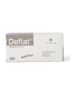Deflat Anti Gas Chewable Tablet 24 P