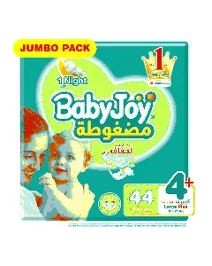 Babyjoy Baby Diapers Jumbo (4+) 44*3 C