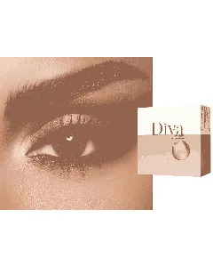 Diva Coloured Contact Lenses Monthly Clay 2P