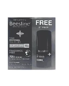 Beesline Deodorant Roll On Whitening For Men 72Hr 50 Ml 1+1 Offer
