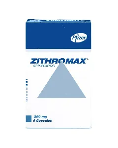 Zithromax 250 Mg Capsule 6P