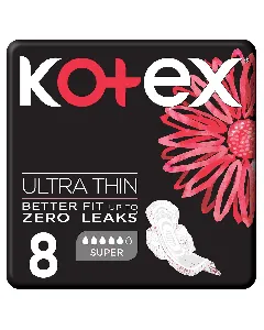 Kotex Female Napkins Ultrathin With Winges Super 8 P 16 C