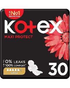 Kotex Female Napkins Maxi With Wings Super 30 P 6 C