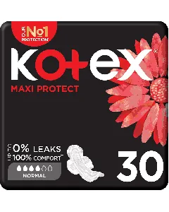 Kotex Female Napkins Maxi With Winges Normal 30 P 6 C