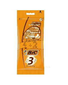 Bic 3 Disposable Razor Sensitive For Women 4+2 P
