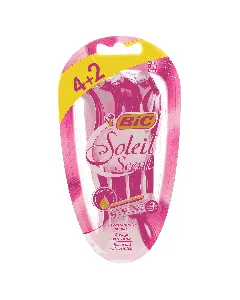 Bic 3 Disposable Razor Soleil Scent Women 4+2 P