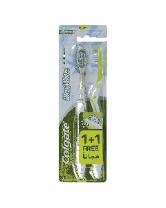 Colgate Max White Tooth Brush Medium 1+1