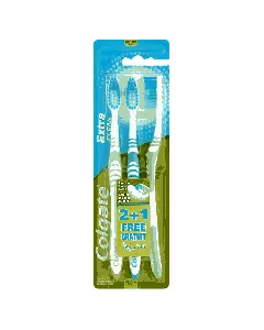 Colgate Toothbrush Extra Clean Medium 2+1 Offer