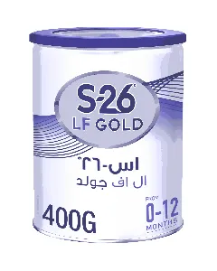 S26 Baby Milk Powder (Lf) Lactose Free 400 Gm 12 C