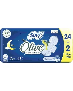 Sofy Olive Femal Napkine Slim Night 24*6 C