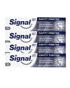 Signal Tooth Paste Cavity Fighter 75 Ml 3+1 Offer