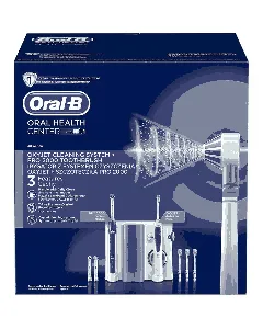 Oral B Electronic Tooth Brush Oxyjet + Pro2000 Toothbrush