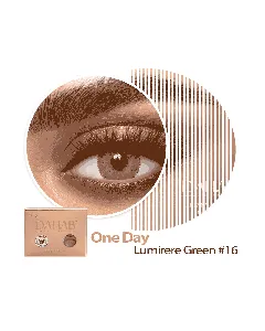 Dahab Daily Contact Lenses Lumirere Green 10P