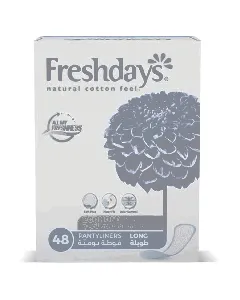 Fresh Days Female Napkins Daily Cotton Feel Long 48*6 P