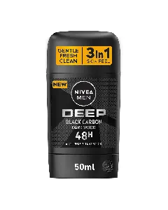 Nivea Deoderant Stick Men Deep Black Carbon 40/50 Ml