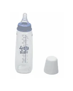 4U Baby Glass Feeding Bottle 240 Ml 900017