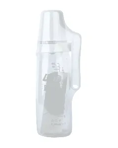 4U Baby Glass Feeding Bottle With One Handle 240 Ml 900016
