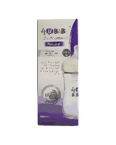 4U Baby Natural Plastic Feeding Bottle 330 Ml + L Nipple 900048