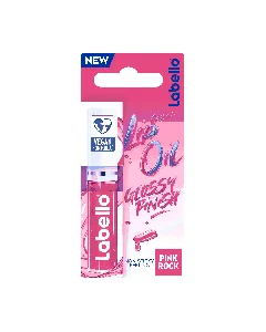 Labello Pink Rock Lip Oil Glossy Finish 5.5 Ml