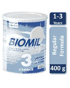Biomil Plus Baby Milk Powder (3) 400 Gm 24 C