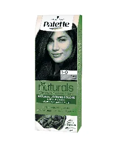 Palette Hair Dye Naturals Color Creme Black 1-0