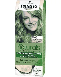 Palette Hair Dye Naturals Color Creme Light Blond 8-0