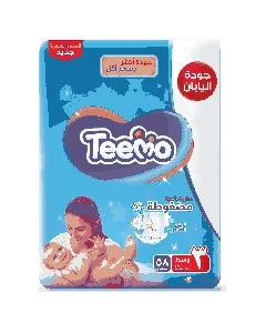 Teemo Baby Diapers Mega Pack Medium Size (3) 58*3 C