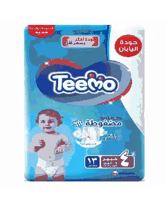 Teemo Baby Diapers Mega Pack Large Size (4) 54*3 C