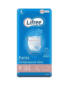 Lifree Adult Diaper Pants Jumbo Heavy Flow Medium 18*3 C