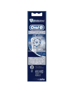 Oral B Electronic Tooth Brush Head Sensi Ultrathin 2 P