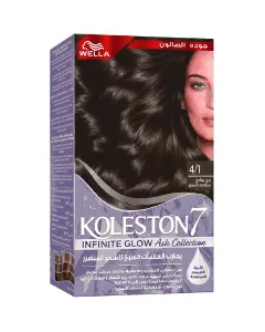 Koleston Hair Color Kit Enigmatic Medium Ash Brown 4/1