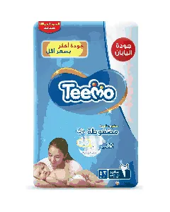 Teemo Baby Diaper Jumbo Pack Small Size (2) Pack 42*4 C