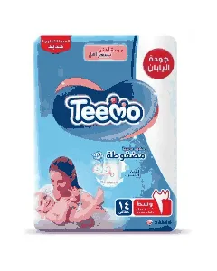 Teemo Baby Diaper Saving Pack Medium Size (3) 14*8 C