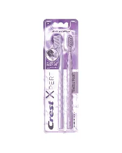 Crest Tooth Brush Expert X-Shaped Bristles Whiter Smile Soft 2P