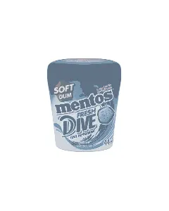 Mentos Gum Fresh Dive Sugar Free Cool Peppermint 44P