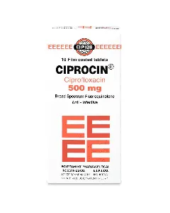 Ciprocin 500 Mg Tablet 10P