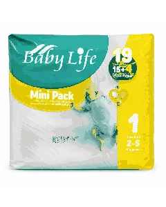 Baby Life Baby Diaper Size(1) 19*10C