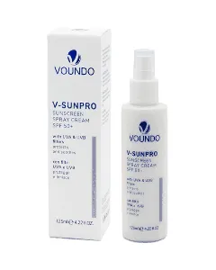 Voundo Sunpro Sunscreen Spray Cream 125 Ml