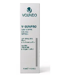 Voundo Sunpro Sunscreen Oil Free 50 Ml