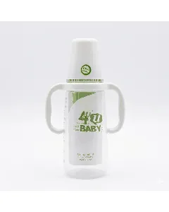 4U Baby Plastic Feeding Bottle With Two Handle 200 Ml Fyp077-200-H