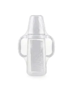 4U Baby Plastic Feeding Bottle With Two Handle 240 Ml Fyp077-240-H