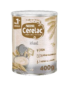 Cerelac Baby Cereal Wheat 400 Gm 24 C