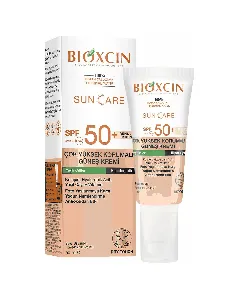 Bioxcin Sun Care Spf 50+ Tinted Very High Protection Sun Cream Oily Skin  50 Ml