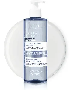 Vichy Dercos Shampoo Soft Mineral 400Ml