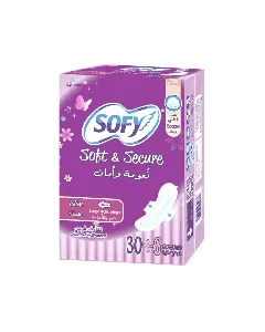 Sofy Feminine Napkine Soft Secure Slim Compressed Large 30+6*6C